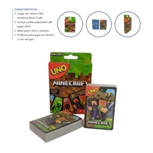 CARTA UNO MINECRAFT REF:018