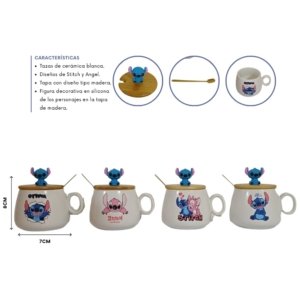 POCILLO TAPA MADERA STICH