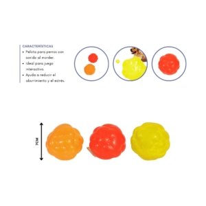 PELOTA DE COLORES PARA MACOTA REF: JPG954